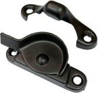 QCAA Zinc Die Cast Window Sash Lock, 2-7/16", Oil Rubbed Bronze, Made in Taiwan, 2 Pack