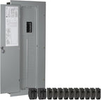 ABB TM3220CCU2K 200A Main Breaker Load Center • 1-Phase Standard Main Circuit Breaker Load Center • 32 Space, 40-Circuit, 120/240 VAC, 200 A, 22 kA Interrupt • Indoor NEMA 1 Enclosure