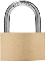 Thin Solid Brass Same Keyed Padlock keyed Alike Locks-40mm-12pack