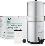British Berkefeld Doulton 3.17 Gallon W9361137 Countertop Gravity-Fed Water Filtration System Using Ultra Sterasyl Ceramic Filter Candles