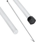 Tandefio 1 Pcs Anode Rod for Hot Water Heater Aluminum Zinc Compatible with Rheemm A. O. Smith, Replacement NPT Hot Water Tank Anode Rod, Corrosion Protect, Rotten Egg Smell(3/4 Npt X 29 Inches)