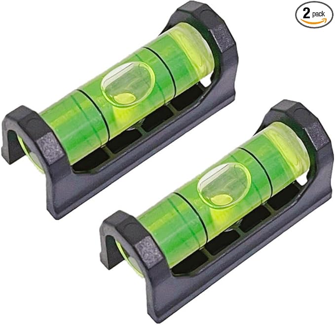 2Pcs Magnetic Bubble Level Measuring Layout Tools Levels with Magnetic Base Bubble Spirit Level
