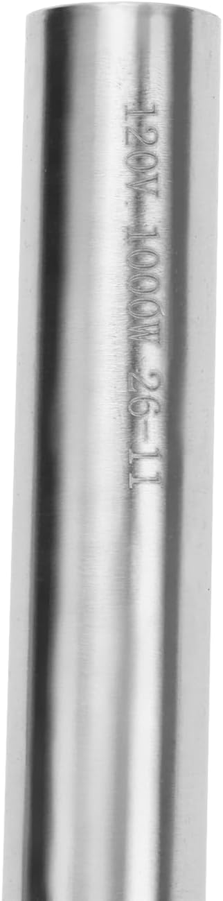 DERNORD Immersion Cartridge Heater 120V 1000W Hot Rod Heating Element Replacement 3/4 Inch Thread