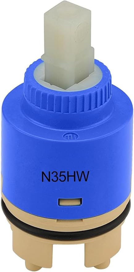 35mm Faucet Cartridge Certification Ceramic Tap Replacement Cartridge Mix Tap Inner Cartridge for Single Lever Faucet, Monobloc Bathroom or Kitchen Mixer Faucets