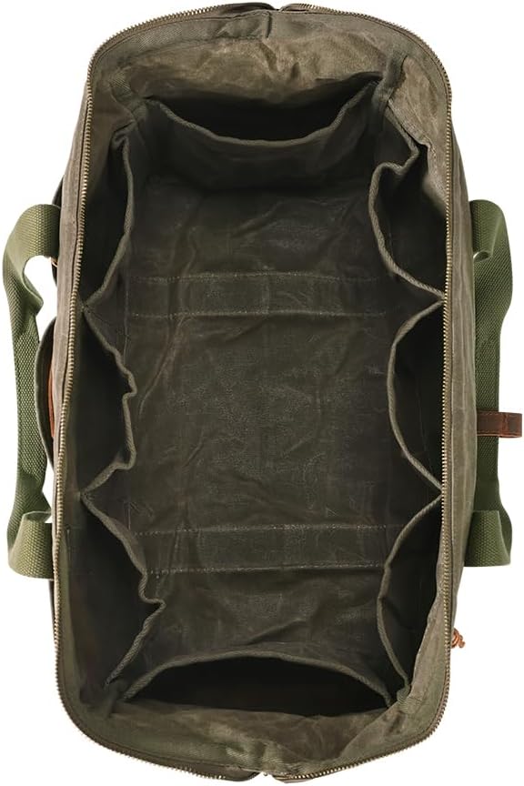 Heavy Duty 18-Inch Tool Bag with 12 Pockets, Large Zippered Tool Organizer, Portable Empty Toolbox for Mechanics, Electricians, DIY – Durable Soft Handle, Ideal Father’s Day or Birthday Gift