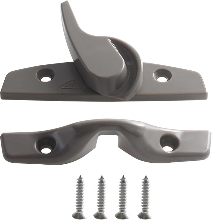 Window Locks & latches for Andersen, Window sash Lock, Sash Lock and Keeper for 1968 to Present (Stone Color)
