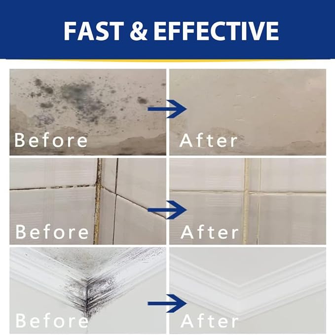 APULITO Household Bathroom Shower Cleaner, Home Cleaning Gel for Wall Tile Grount Sink Kitchen - 16 Fl oz