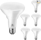 Energetic 6-Pack BR30 LED Recessed Light Bulb, 8.5W=65W, 2700K Soft White, 650LM, Dimmable Ceiling Flood Light Bulb for Cans, CRI90+