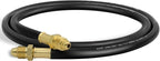 RX WELD Inert Gas Welding Hose - Argon Flow Hose (Black, 5FT)