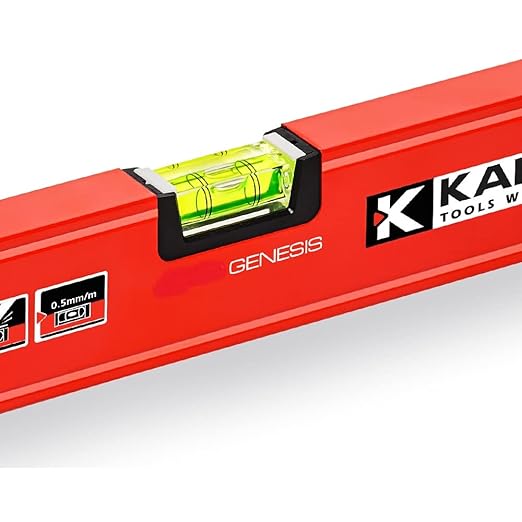 Kapro - 781 Genesis Box Level - Features Horizontal Vial and Dual-View Plumb Site - VPA Certified - Aluminum - Non-Magnetic - 36 Inch