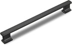 6 Pack 8-1/2 Inch Length|7-1/2 inch(192mm) Hole Center Matte Black Kitchen Cabinet Handles, Cabinet Pulls Kitchen Cabinet Hardware, Cupboard Pulls, Drawer Handles