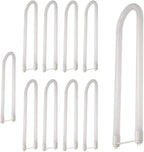 GoodBulb 13W T8 U Bend Fluorescent 6" Tube 5000K Daylight Medium Bi-Pin Base 1900 Lumesn 50000 Life Hours 13 Watts Car Dealership Lighting 10 Pack