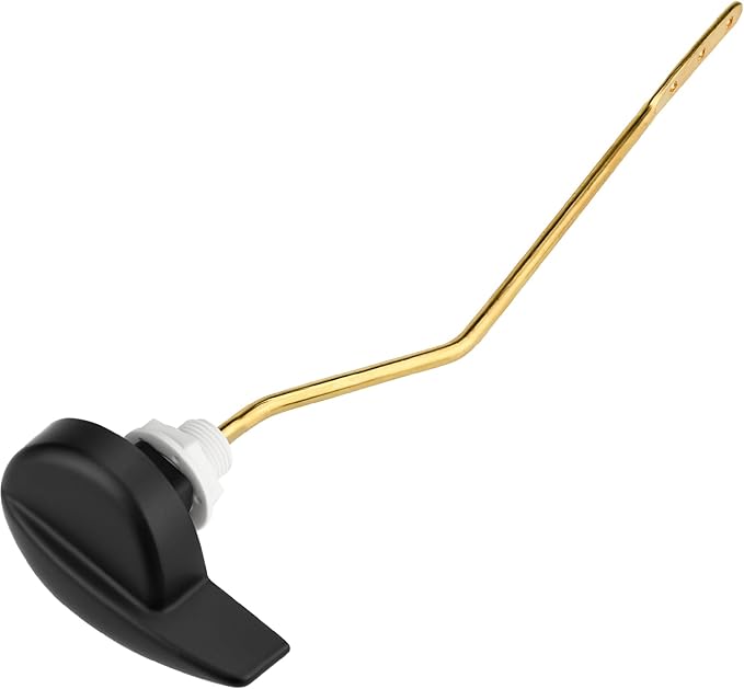 Compatible with TOTO Toilet Handle Replacement Parts Kit, Universal THU068#CP Trip Lvr for St743S Side Mount Toilet Flush Tank Lever Handle for TOTO Kohler Toilet Tank, 1-Pack Matte Black
