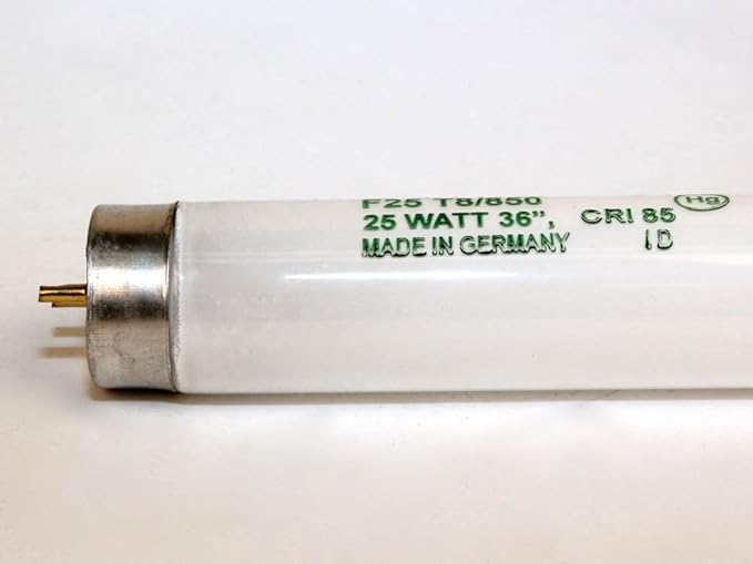 Ushio BC8787 3000266 - F25T8/850 - 25W - T8 - 36" - 2250 Lumens - 5000K - CRI 86 - 800 Series Tri-Phosphors - Case of 25