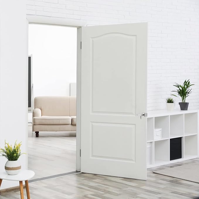 Gobrico 5 Pack Square Satin Nickel Entry Door Levers with Same Key,Keyed Alike Combo Locksets, Heavy Duty