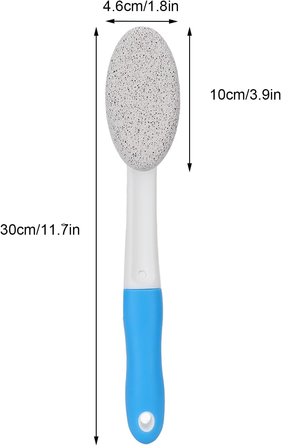 Pumice Cleaning Stone with Handle, Pumice Stone Cleaning Brush Toilet Bowl Cleaner for Household Sink Pool Bathroom Kitchen