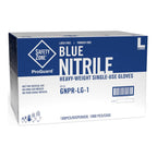 Safety Zone GNPR-SM-1 Powder Free Glove, 6 mil, S, Nitrile (Pack of 1000)