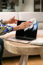 Sunbeam Cloth – Multipurpose Reusable Cleaning Cloth for Glass, Furniture, Floors, and More (Gray, Medium)