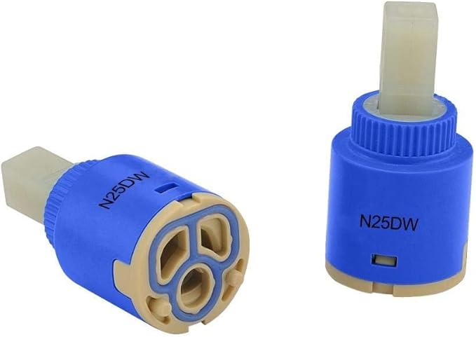 CUPC/NSF/IAPMO Certified 25mm Faucet Ceramic Disc Cartridge Replacement, Single Handle Valve for Pfister 9740740 Avalon/Treviso 26/529 Series, Kohler Kitchen Faucet GP1093674