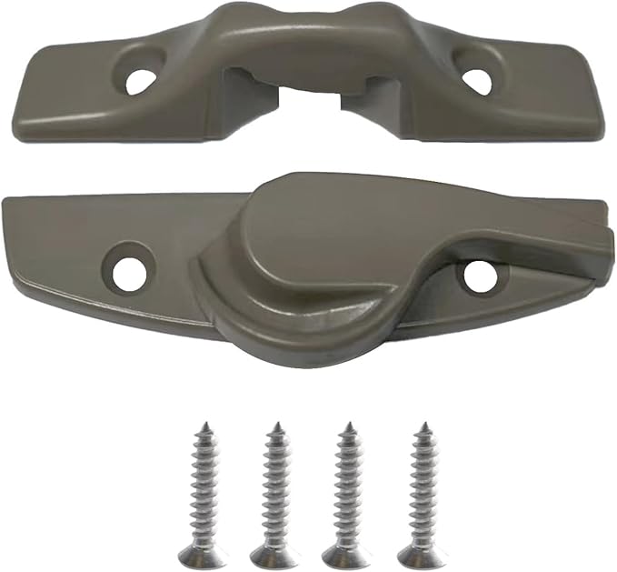 Window Lock for Andersen Sash Lock and Keeper,Window Latches,Window Sash Locks in Stone Color 1968 to Present(Including Fasteners)