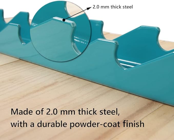 Triden Panel Clamp Vise for Making Cutting Boards, Table Tops & Cabinet Tops (Single, Turquoise)