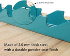Triden Panel Clamp Vise for Making Cutting Boards, Table Tops & Cabinet Tops (Single, Turquoise)