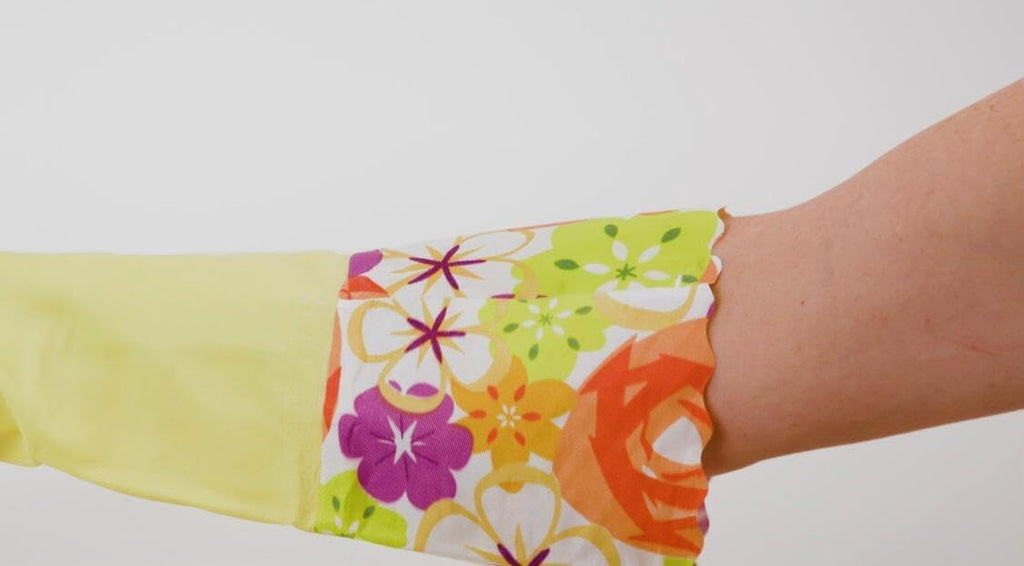 Household Gloves - Latex-Free, Waterproof, Long Cuff, Soft Lining Non-Slip, Adjustable Strap, Multi-Layer Protection, Flexible, Durable, Chemical-Resistant, Reusable for Cleaning, 4 Pair XL