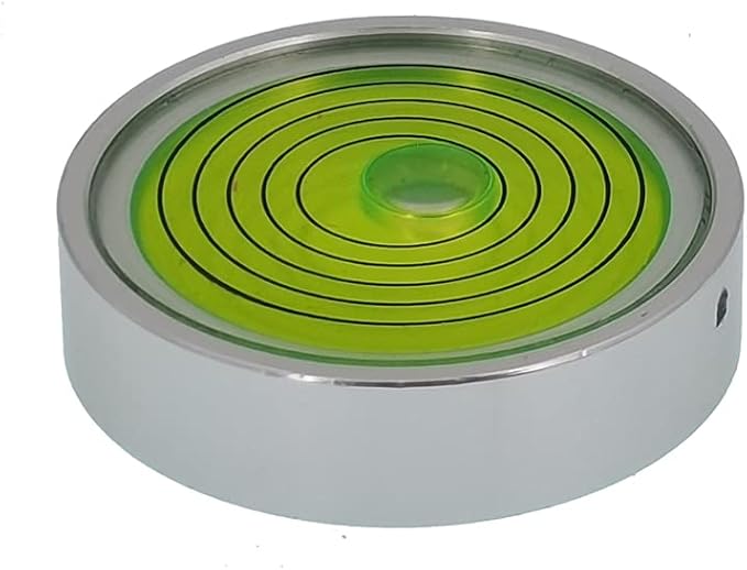 Metal Universal Horizontal Bubble Horizontal Bead Level Horizontal Balancing Bubble Level Round (40mm) (m126896)