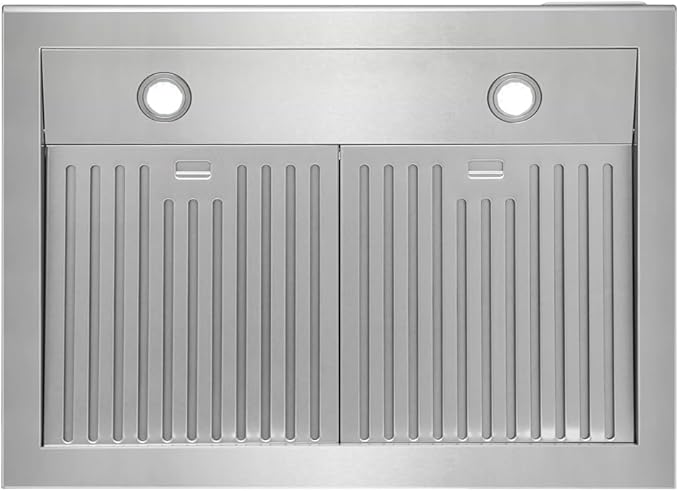 30 inch Pro-Style Natural Gas Range or Liquid Propane Gas Range with 5 Burners, 4.55 cu.ft. Oven & 30 inch Under Cabinet Range Hood in Stainless Steel (White)