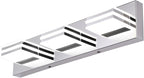 LED Vanity Lights 20in Bathroom Lights Fixtures over Mirror 3 Light LED Lighting Fixture for Bathroom 18W Mirror Lighting Fixture Modern Bath Light Bar Chrome Bath Lamps 6000K Vanity Wall Scone