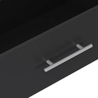 4 Drawer Short Tower Closet Unit, Modular Closet System, Wood Closet System Organizer with Storage for Walk In Closets, Clothing Rack Closet for Hanging Clothes, Bedroom, Black, 31.5"W