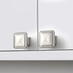 10 Pack Cabinet Knobs Brushed Nickel Kitchen Cabinet Pulls Satin Nickel Drawer Dresser Knobs Cupboard Hardware for Cabinets