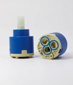 35mm Faucet Cartridge, CUPC Certified, Single Handle Kitchen Basin Shower Faucet Parts, Bathroom Ceramic Faucet Valve, Replaces Glacier Bay OEM models 169-640, 704-612 & 704-615