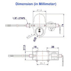 Ceiling Fan Light E-27 Multi Lampholder Socket Ceiling Fan Switch ZE-310D Socket with ZE-109M Pull Chain Switch (Nickel)