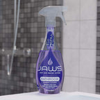 JAWS Foaming Bathroom Cleaner Bottle with 2 Refill Pods. Refillable Cleaning Supplies.