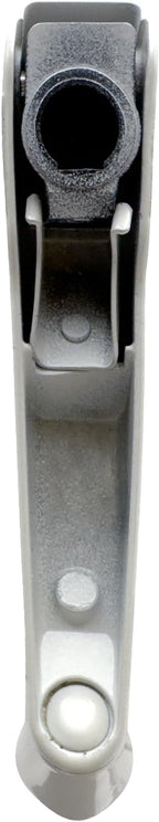 Casement Window Crank Handle Replacement with Folding Low Profile Design, Durable White Finish, Works On Casement and Awning Windows. Fits Milgard Windows and Some Other Window Brands.