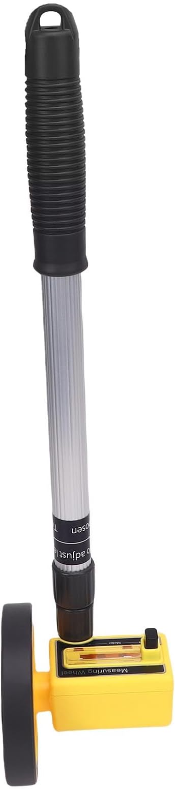 Aramox Portable Metric Measuring Wheel with a Light Hiking Wheel for Industrial Tasks, Aluminum Alloy