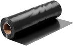 VEVOR 10 Mil Plastic Sheeting Heavy Duty 5' x 100', Thick Plastic Sheeting Roll, Plastic Drop Cloth Painters Tarp, Polyethylene Covering for Crawl Space Vapor Barrier, Multi-Purpose, Black
