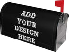 Personalized Mailbox Covers Custom Picture/Photo/Text Magnetic Standard Size Mailbox Wraps Post Letter Box Cover for Garden Yard Outdoor Decorations-21