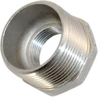 1/4" Male NPT to 1/8" Female NPT Female Reducing/Reducer Bushing Pipe Fitting,Adapter,Stainless Steel SS 304 Hex Bushing (1-1/4" Male to 3/4" Female)