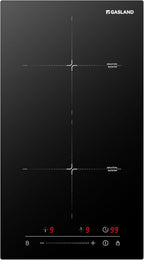 GASLAND Induction Cooktop 2 Burner, 3500W Built-in Induction Stovetop with Booster and Timer, 240V Electric Stove, 9 Power Levels, Slide Touch Control, Child Safety Lock