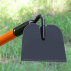 Garden Hoe Tool, 58 Inches Hoe Garden Tool with Fiberglass Long Handle, Heavy Duty Garden Hoe for Weeding