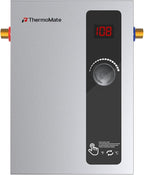 Tankless Water Heater Electric, ThermoMate 8kW at 240 Volt, On Demand Instant Hot Water Heater for Point of Use, Self-Modulating Save Energy, Save Space, 1.56GPM at 35°F Rise