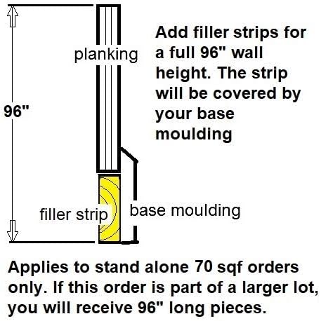 Allwood Premium V-Groove Pine Planking (70 SQF)