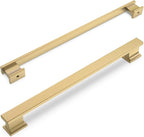 COTYKILEY 10 Pack 9 Inch(228mm) Champagne Bronze Cabinet Handles Gold Kitchen Cabinet Pulls Cabinet Door Handles Kitchen Cabinet Hardware