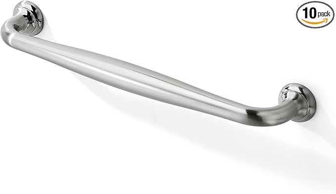 SAILING 10 Pack Cabinet Handles-5"/128mm Screw Spacing Brushed Nickel Furniture Hardware Handles for Kitchen Cabinets Bedroom Dresser Wardrobe Cabinet Pulls