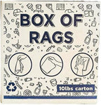 Recycled Color Terry Cloth Rags (600 lbs. Pallet - 60x10 lbs. Box) - Super Absorbent Cotton Towel Cleaning Rags for Garage, Shop Rags, Industrial Use & Housekeeping - Shop Rags Bulk