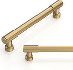 10 Pack Champagne Bronze Cabinet Pulls 5 Inch(128mm) Kitchen Cabinet Handles Cabinet Hardware for Drawer Pulls