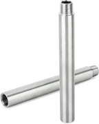 TAISHER 2PCS Stainless Steel Pipe Fittings, 3/8" NPT Male x 3/8" NPT Female Threaded, 8" Length Nipple Cast Pipe