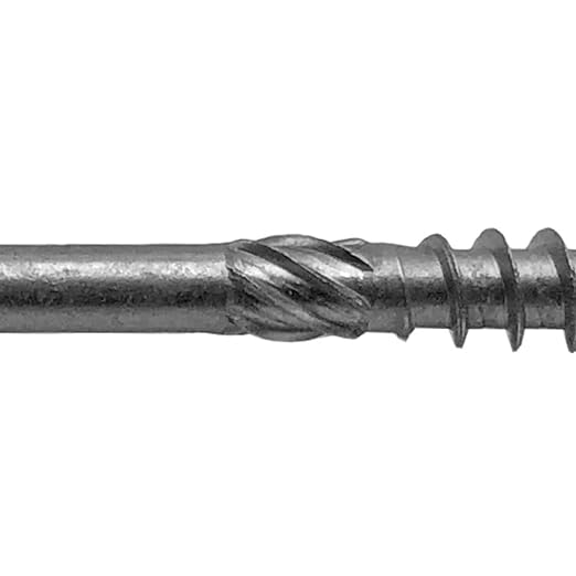 Jake Sales #15 x 4 Construction Lag Screw Stainless Steel T-30 Torx/Star Drive Heavy Duty Lag Screw Far Superior to Common Lag Screws Modified Truss Washer Head (50 Screw Count)